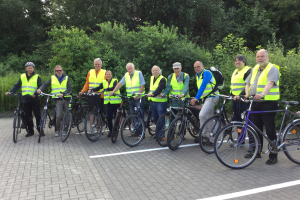 Die Mitglieder der Projektgruppe Radverkehrskonzept des Kreises Pinneberg