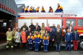 Besuch Jugendfeuerwehr Sparrieshoop