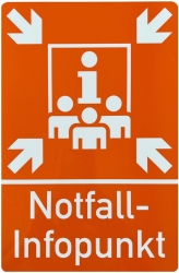 Notfall-Infopunkt SCHILD