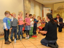 Kinder der AWO Kita Dolli Einstein Haus in Pinneberg