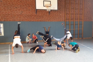 Kiju Hasloh und Jura Bönningstedt Breakdance